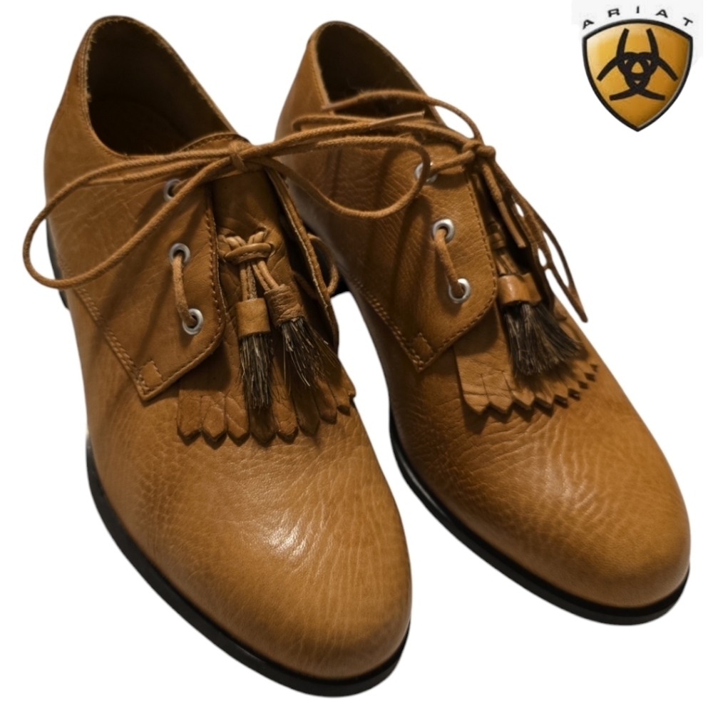 ARIAT Jamie kiltie tassel brogue shoes womens 7.5